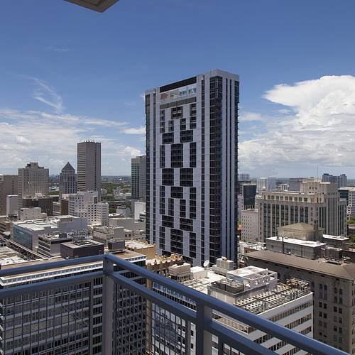 Private balconies with stunning views Private balconies with stunning views